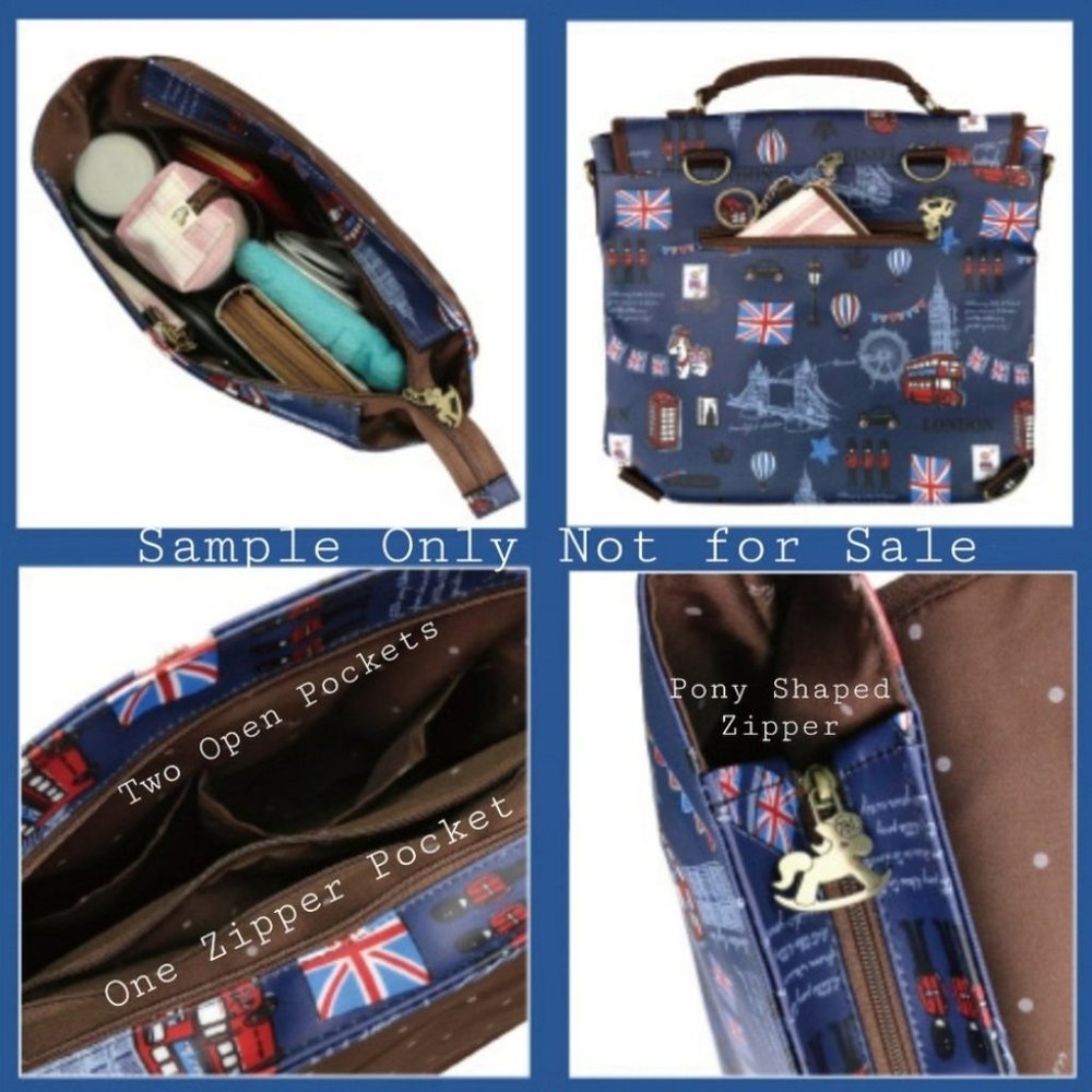 Waterproof Convertibe Handbag Backpack Crossbody Multifunctional Triple Use Bag - Picture 2 of 15